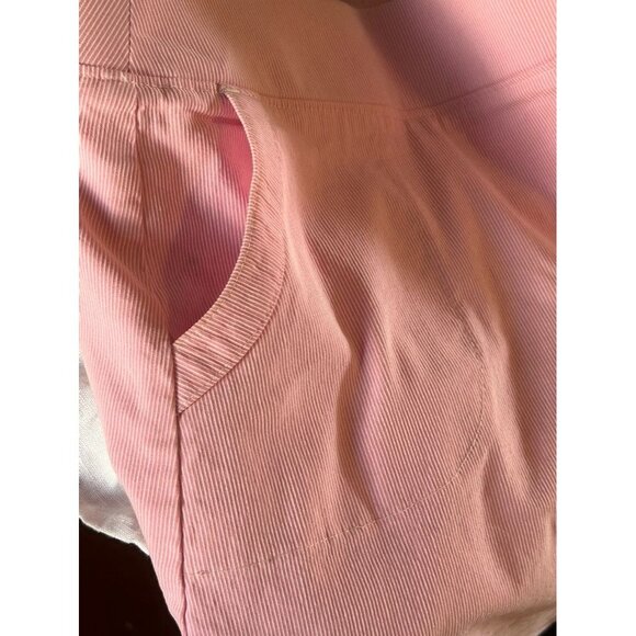 Crown & Ivy Women's Pink Striped Mini Skirt Size 14 - Picture 5 of 9